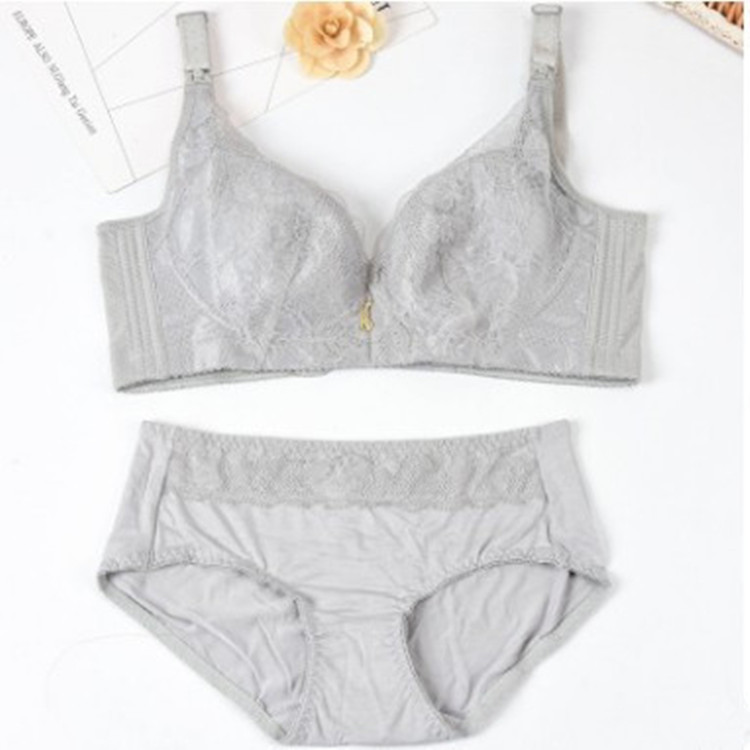 母乳文胸套裝 哺乳喂奶內衣無鋼圈 調整型防下垂媽咪浦乳胸罩