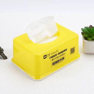 厂家批发广告纸巾盒定做 餐巾纸印刷定制logo 车用纸盒定制