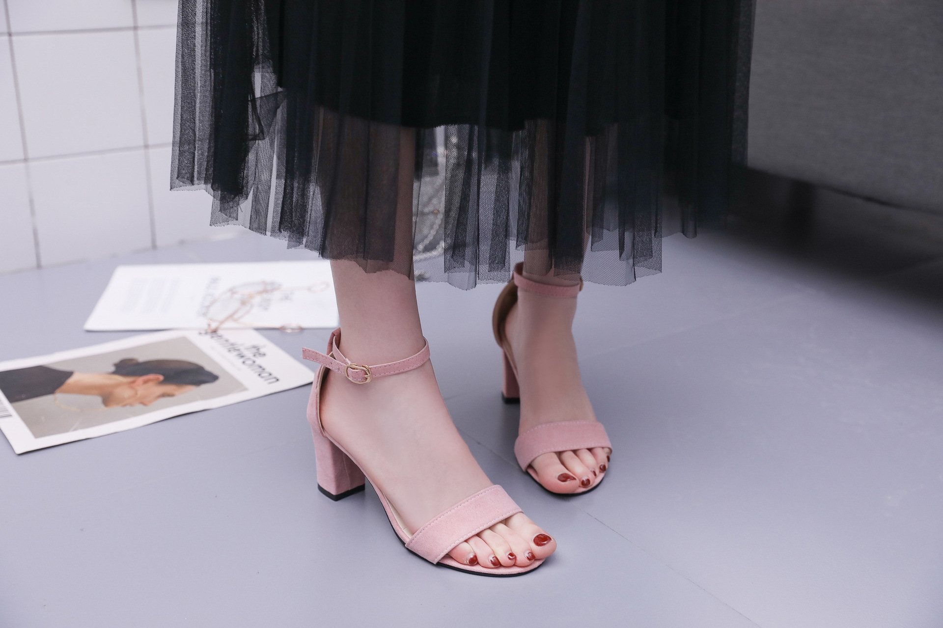 Chaussures été pour femme en Caoutchouc - Ref 3345636 Image 28