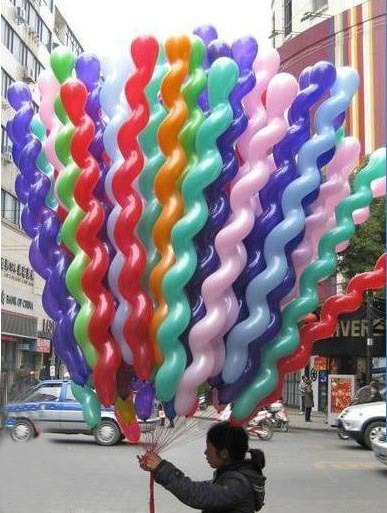 Einfarbig Emulsion Gruppe Ballon display picture 3