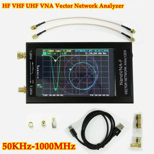 Nanovna-F 4,3-дюймовый большой экранный векторный анализатор сети MF HF HF VHF 50 кГц-1,5 ГГц