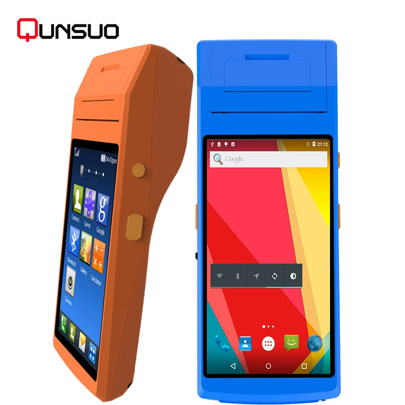 PDA handheld terminal scanning hand holding handheld veterinary drug non -dry glue printer PDA handheld terminal printing