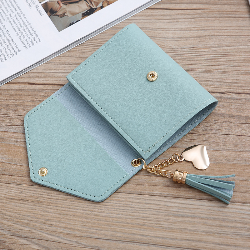 Korean Style Tassel Short Wallet display picture 23