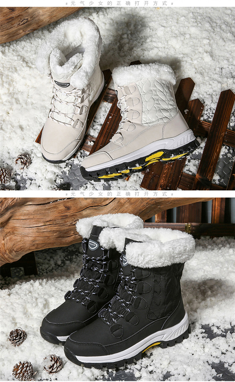 Bottes de neige d hiver pour femmes - Ref 3431759 Image 57