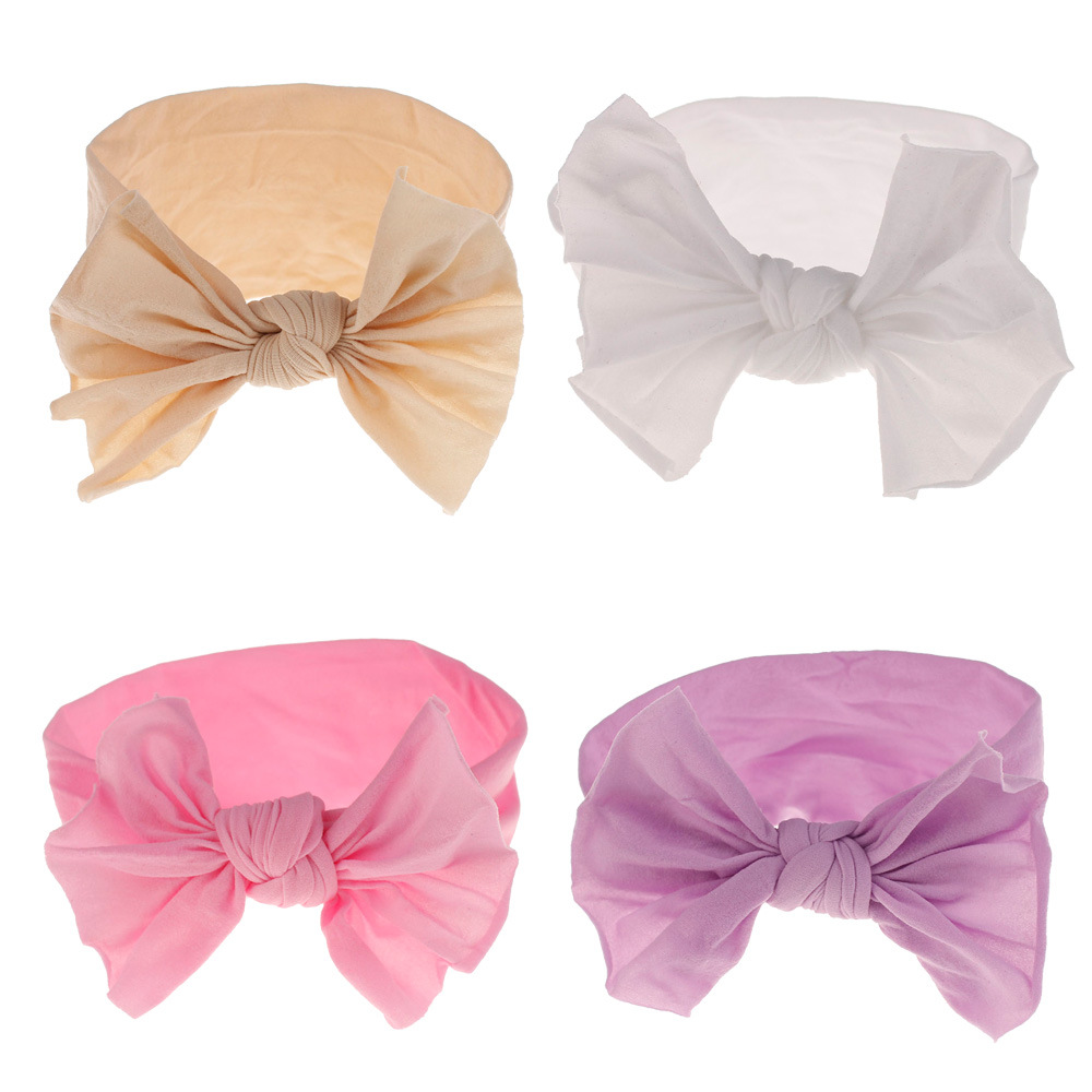 Fashion Bow Knot Nylon Bowknot Hair Band 1 Piece display picture 9