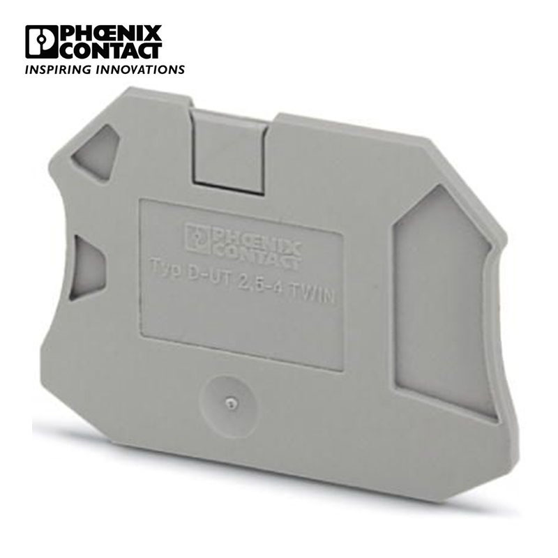 菲尼克斯 端板隔板挡板挡片 D-UT2,5/4-TWIN-3047141