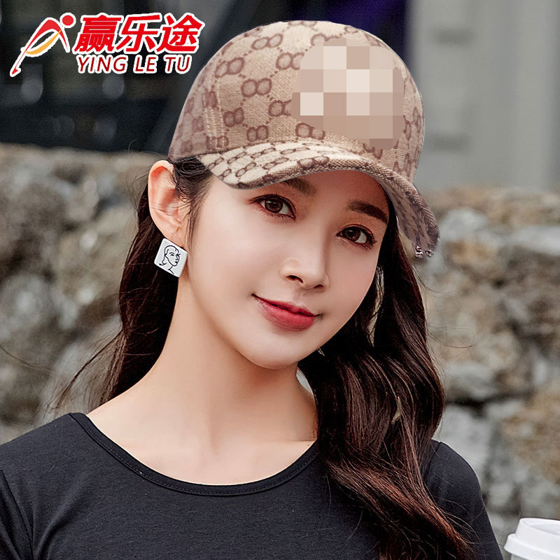 韩版潮帽子女春夏季韩版时尚达人ins棒球帽男休闲百搭鸭舌太阳帽