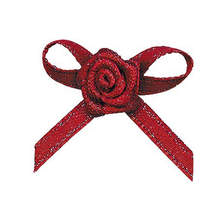 Yao Ming en stock al por mayor pequeño arco cinta de poliéster mano anudada pastel bandera cinta de satén arco