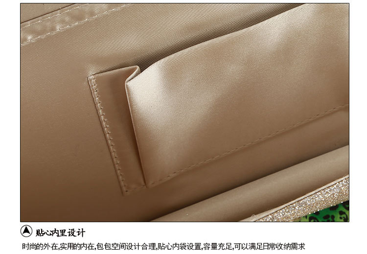 Cross-border New Dinner Bag Handmade Practical Three-fold Bag Banquet Clutch Bag display picture 9