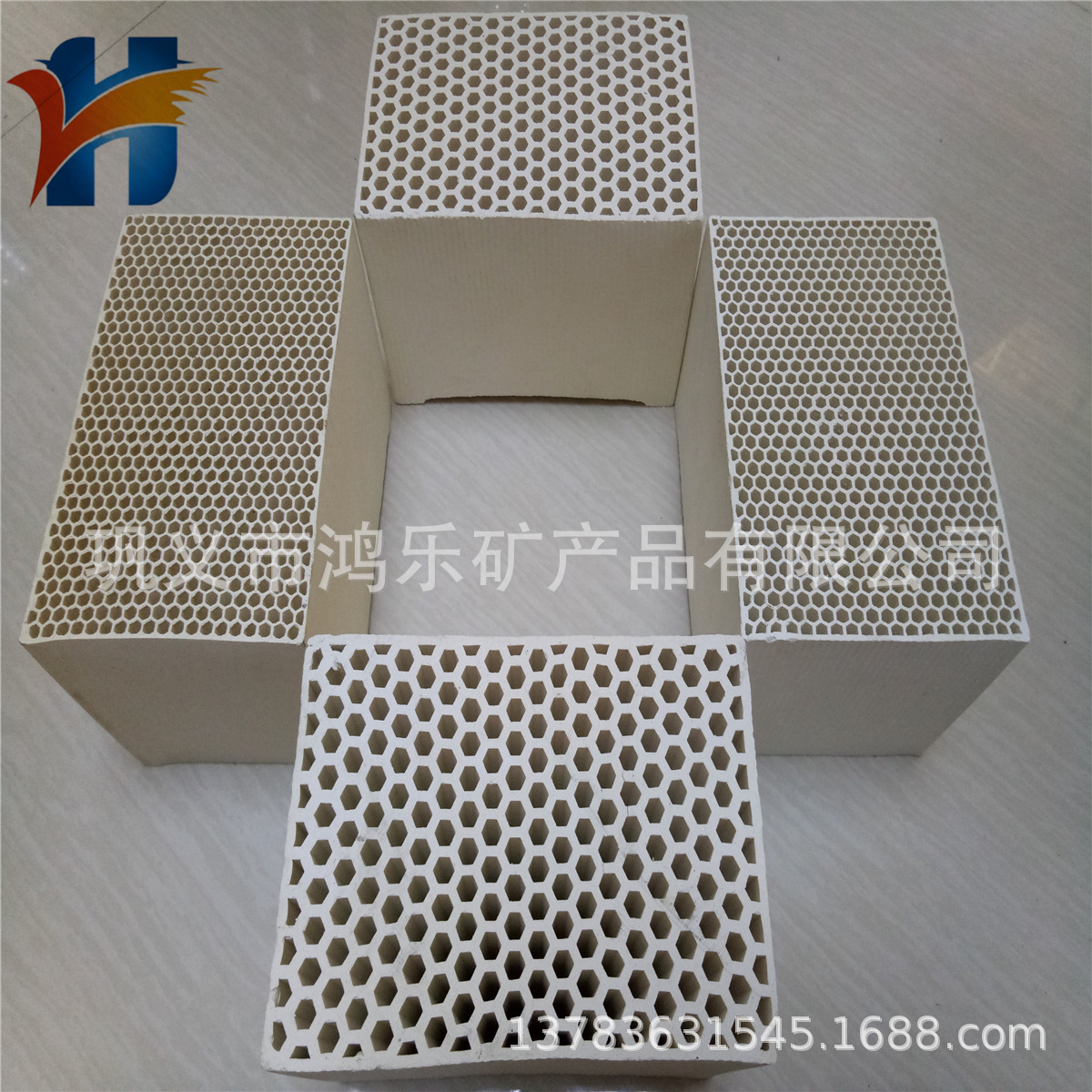 热震稳定性好陶瓷蓄热体 蓄热热量大蜂窝蓄热体 高导热蓄热体