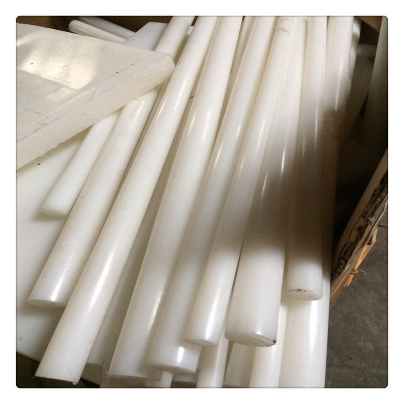 厂家直销白色/黑色HDPE棒 耐磨PE塑胶棒 实心胶棒 全新料棒材