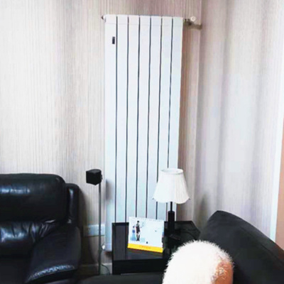 廠家供應銅鋁複合暖氣片8080 1.8米高家用水暖散熱片采暖壁挂式