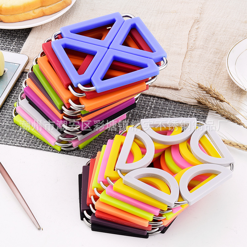 Stainless steel silicone meal cushion cushion pads insulation pad…