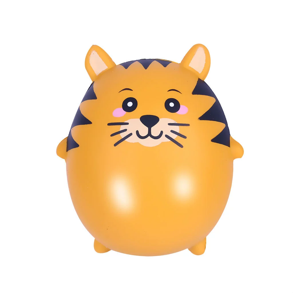 Игрушка-мягкая модель (Xibao) Мороженое-Кот — полиуретан, медленное восстановление, с ароматом, 6.7×5.5×5.8 см
