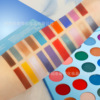 Eyeshadow palette, matte multicoloured eye shadow, makeup primer, 30 colors, wholesale