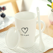 厂家直销 陶瓷杯 马克杯 水杯 咖啡杯 情侣杯定制logo广告礼品杯
