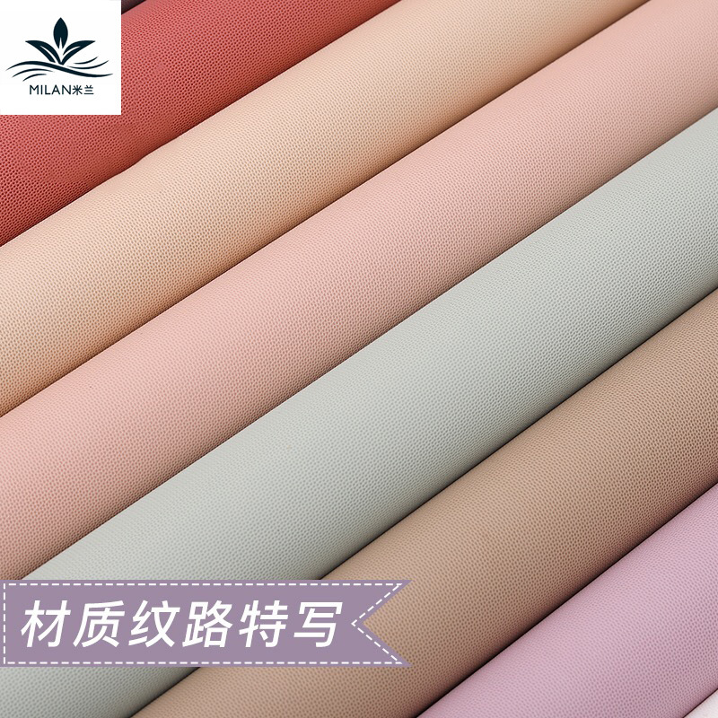 Papel de embalaje de estilo coreano Papel Kraft Papel de embalaje de flores a prueba de agua Ramo de rosas Embalaje monocromo Papel coreano normal papel de regalo