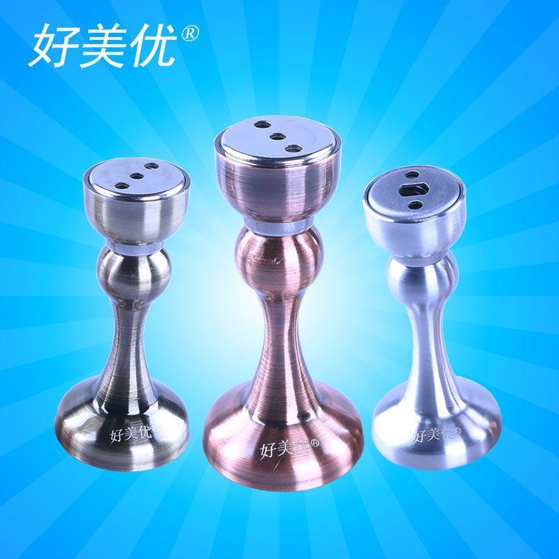 304 Stainless steel Door suction Mute Straighteners Door Ground suction Resistance doorstop Doorstop one Forming Door suction