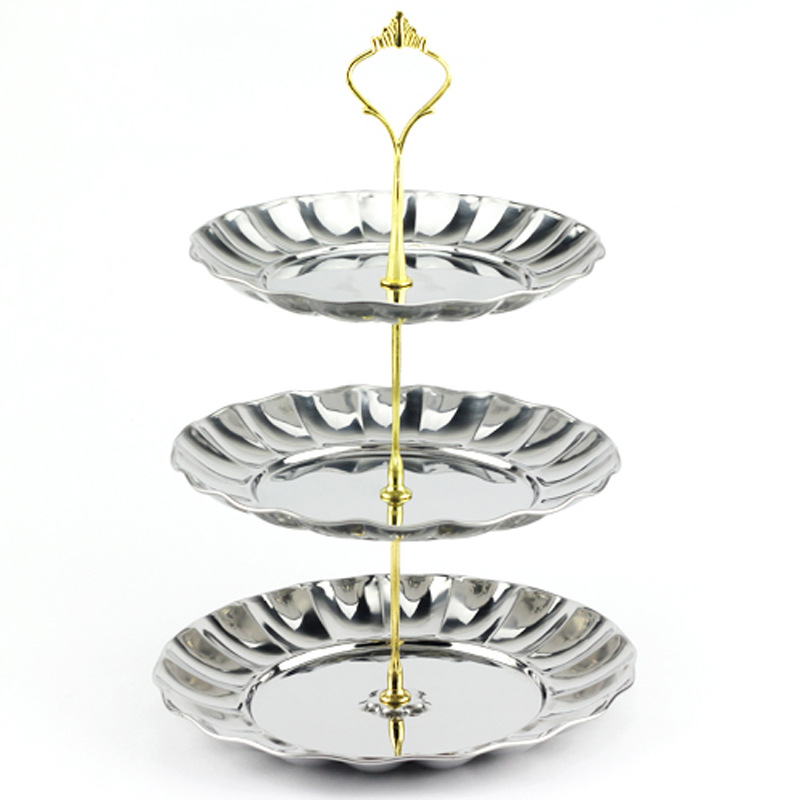 Stainless Steel Fruit Tray Image 1