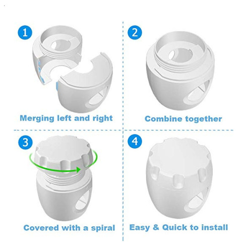 Baby gate manufacturer direct supply children door handle protector door handle anti-collision cover safety door handle cover door handle guard