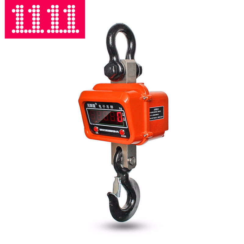 山东电子吊秤3t行车电子吊磅5吨直视吊秤十吨电子塔吊称