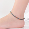 Colorful magnetic ankle bracelet, donut