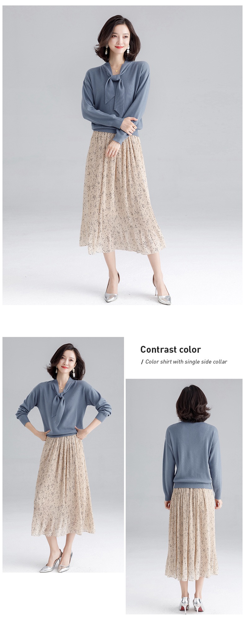 Pull femme en Fibre de polyester Polyester  - Ref 3414676 Image 15