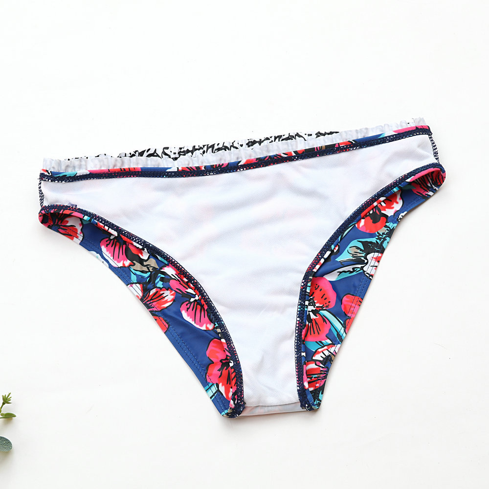 nuevo bikini floral sexy mix and match con volantes NSHL2030