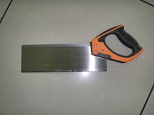 供应优质ABS塑料柄冲齿夹背锯 外贸出口