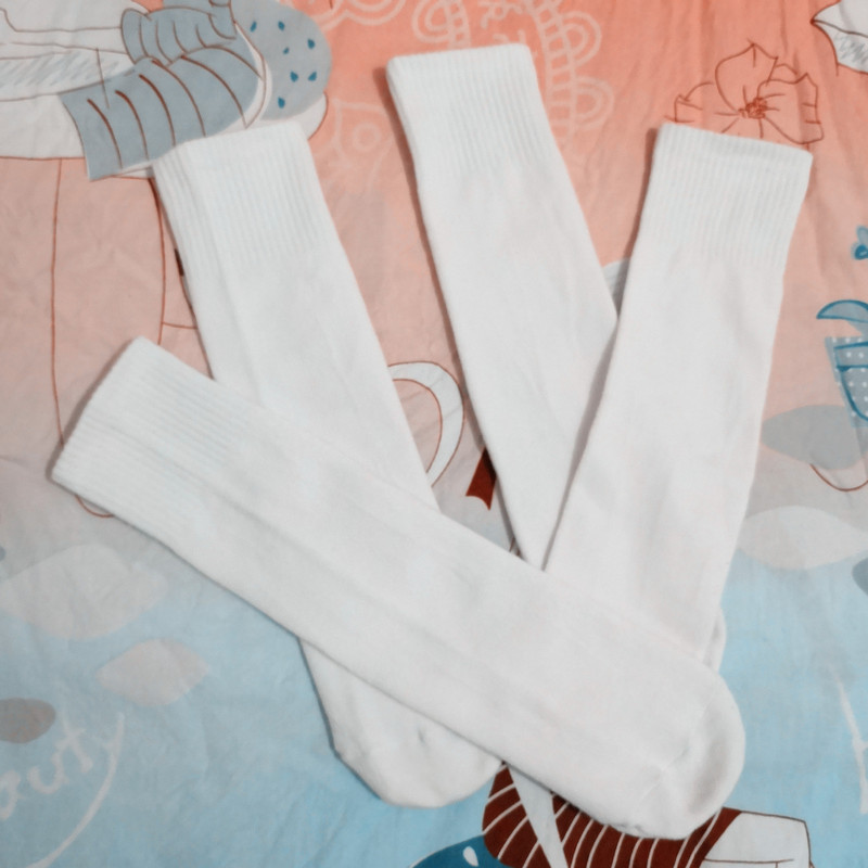 Dye Sublimation Transfer Socks Basketball Sports Thickeneded Spot Blank Socks Export