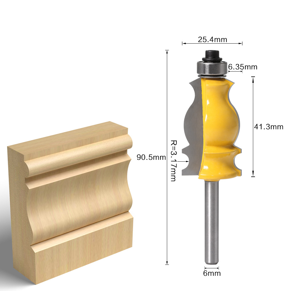 6 handle fishtail handrail