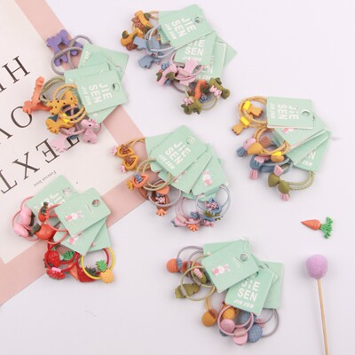 韩国新款动物头绳女橡皮筋东大门马尾发饰网红发饰学生扎头绳批发|ms