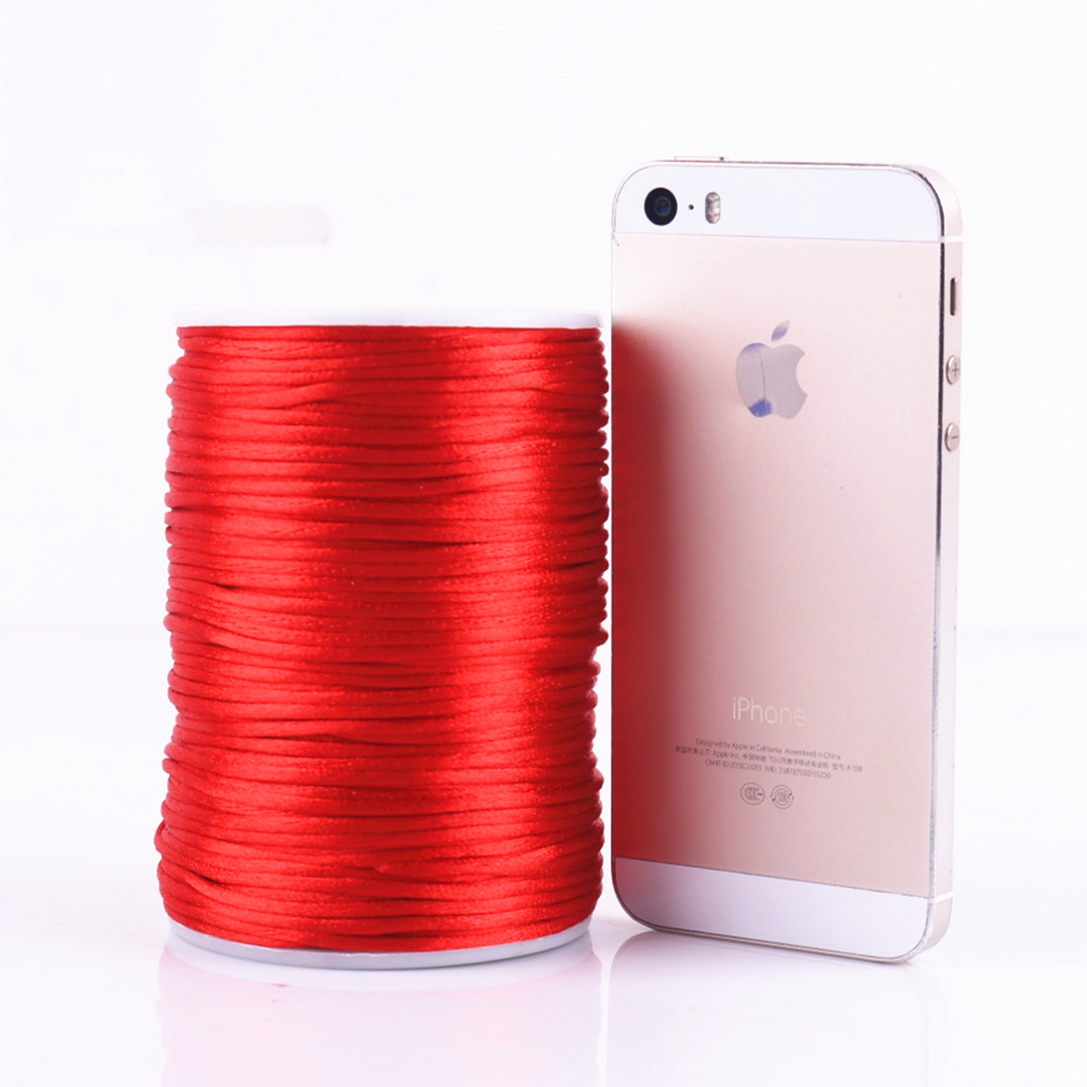 Tejido cuerda roja Jade hilo hecho a mano bricolaje pulsera de oro con cuentas cobre material moneda tejida nudo Chino