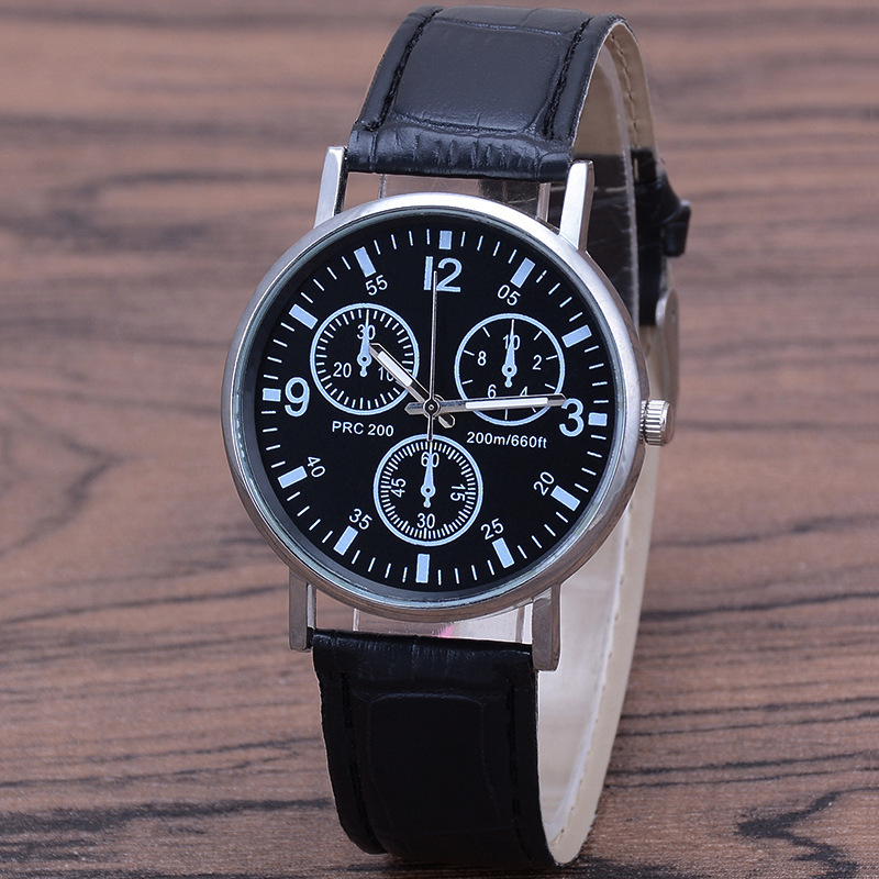 Factory spot cross-border fashion sports three-eye Belt watch men's quartz watch neutral couple watch watch wholesale Factory spot cross-border fashion sports three-eye Belt watch men's quartz watch neutral couple watch watch wholesale