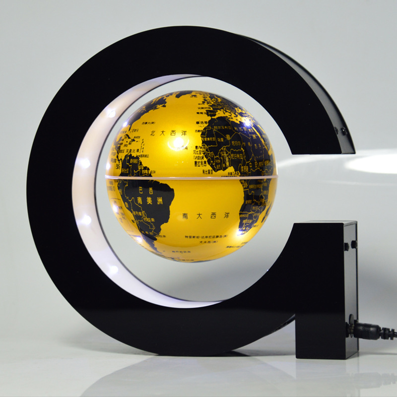 Globe terrestre levitation 4 pouces lumineux - Ref 3423912 Image 4