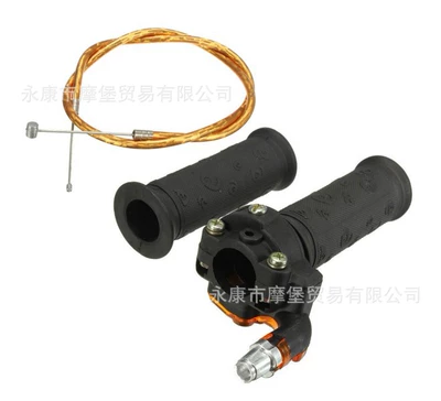 Limiting twist throttle cable kit visual throttle for 47cc49cc miniature motorcycle dirt bike (Motorcycle Control System Parts)