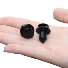 适用三菱蓝瑟欧蓝德翼神风迪思保险杠中网护板卡扣进气口固定卡子