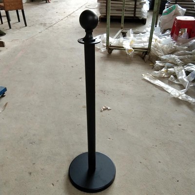 直销圆球挂绳栏杆座警戒线隔离柱银行排队柱车展防护栏围栏一米栏