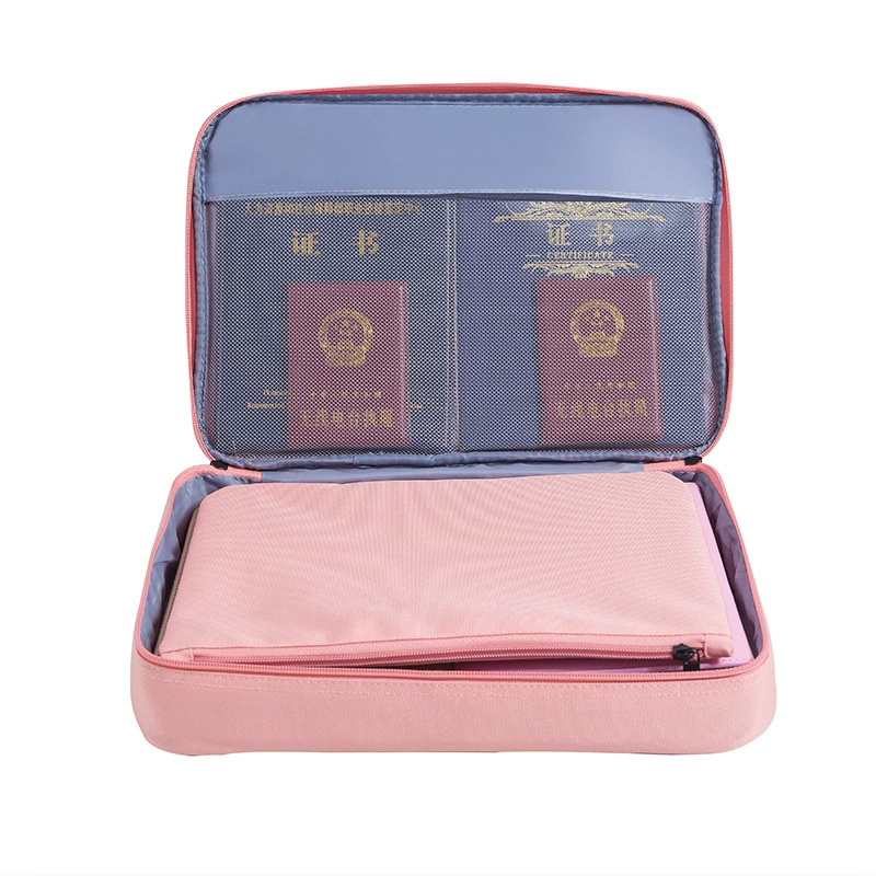 Handheld capacious organizer bag, universal card holder for documents