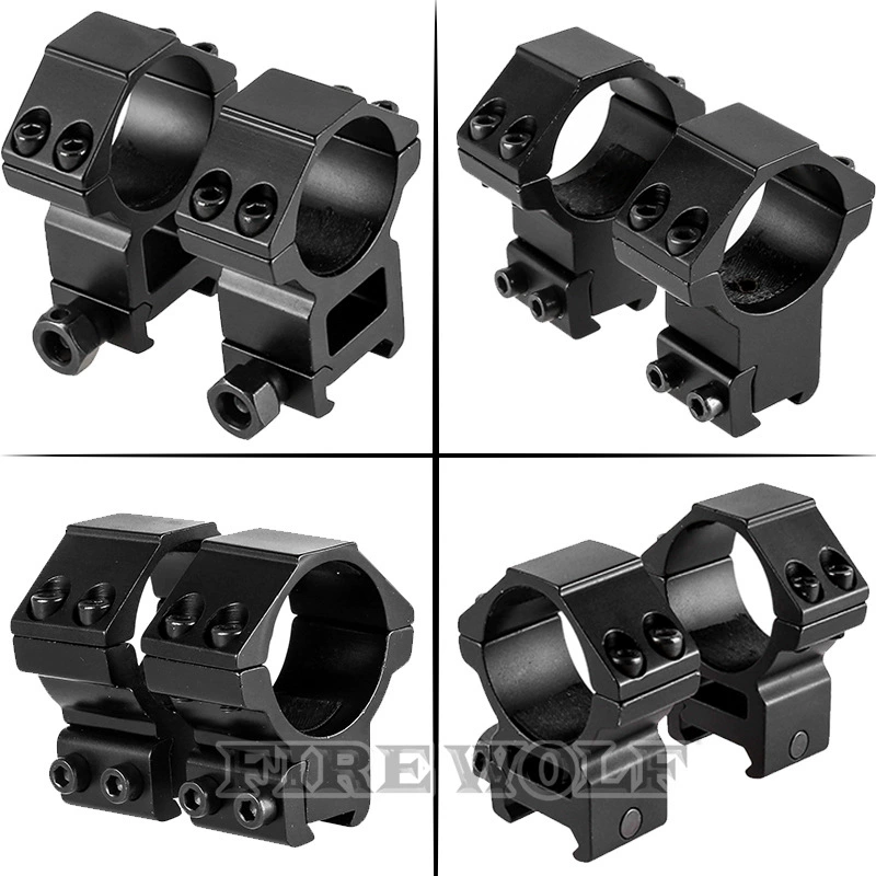 Аксессуары для оптических металлических приспособлений 30 мм Средний Широкий высокий широкий низкий узкий высокий узкий алюминиевый сплав двойной гвоздь диаметр трубы визирный кронштейн