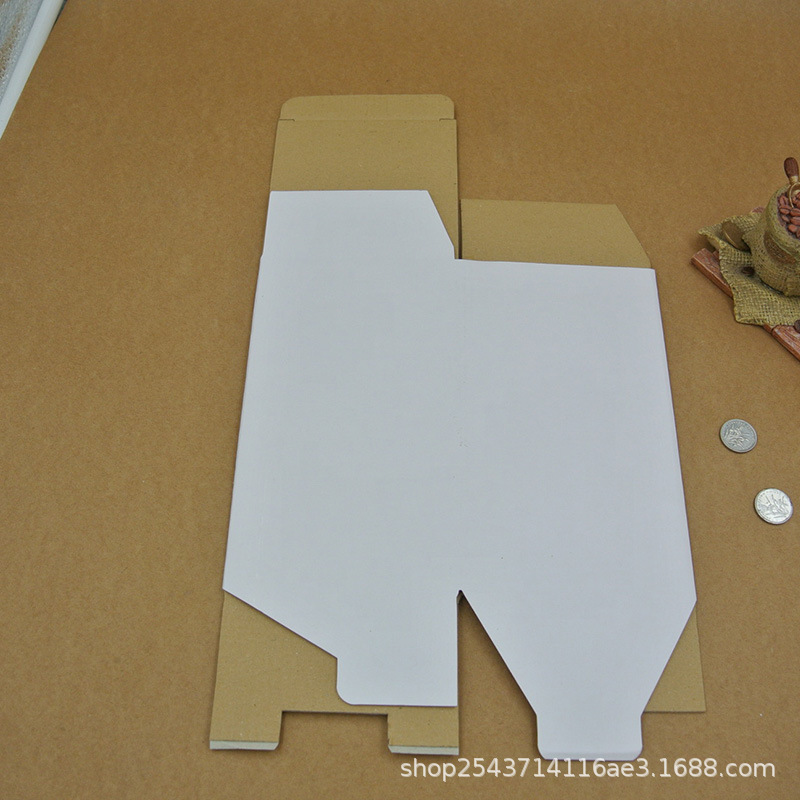 源头厂家  包装盒白盒  电子产品包装盒 日用包装盒 瓦楞纸盒