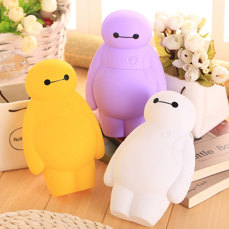 Cartoon silicone big pencil case, capacious storage system, key bag for elementary school students, Korean style, wholesale