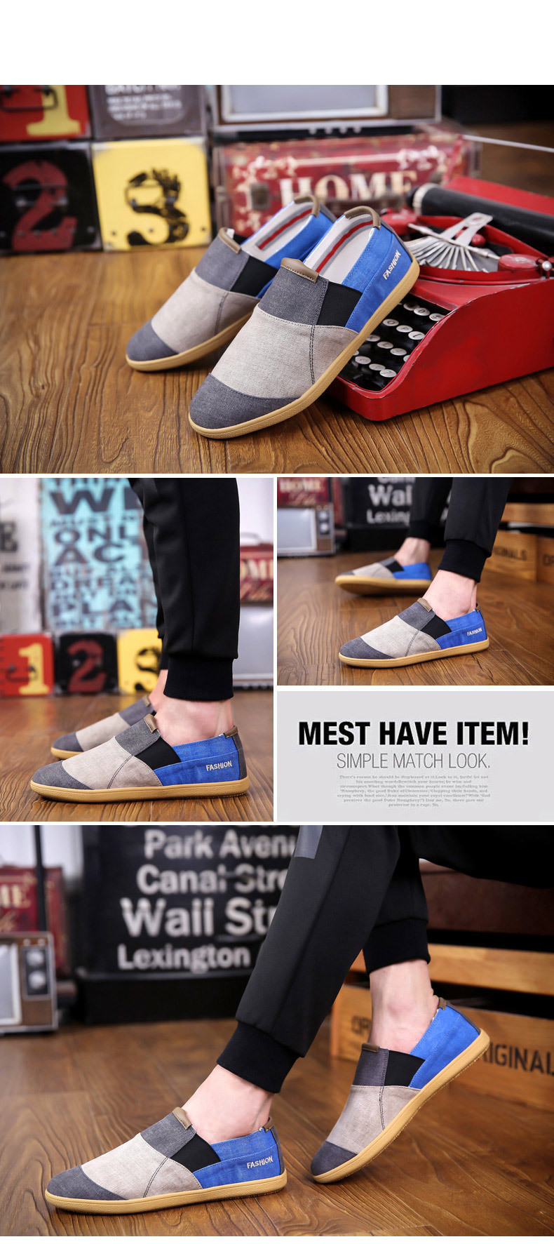 Men's Canvas Shoes
