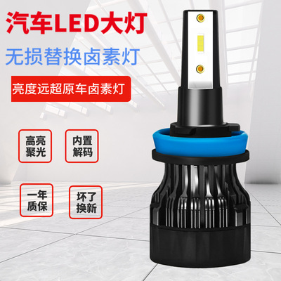 Auto Bulbs led Lights led Headlight Bulbs automobile led The headlamps Car modification Headlight