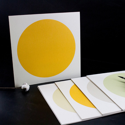 10 Zhang/thickening Paper jam Lens To fake something antique Health Vision Hemp paper circular square blank Chinese painting Fan Paper jam