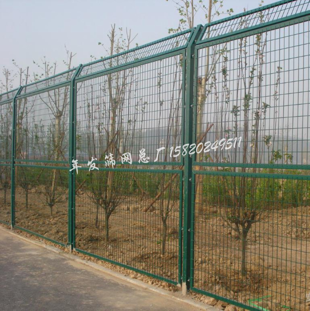 出口马来西亚监狱后热镀防护围栏 安全隔离防逃护栏