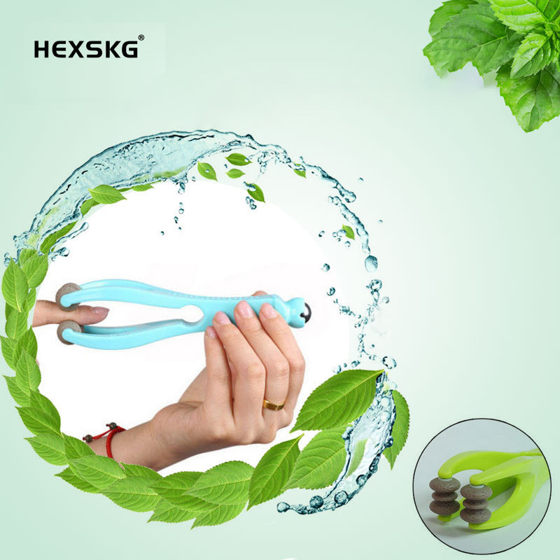 源頭廠家直銷MINI手部按摩手指按摩器8266帶磁珠紙卡包裝