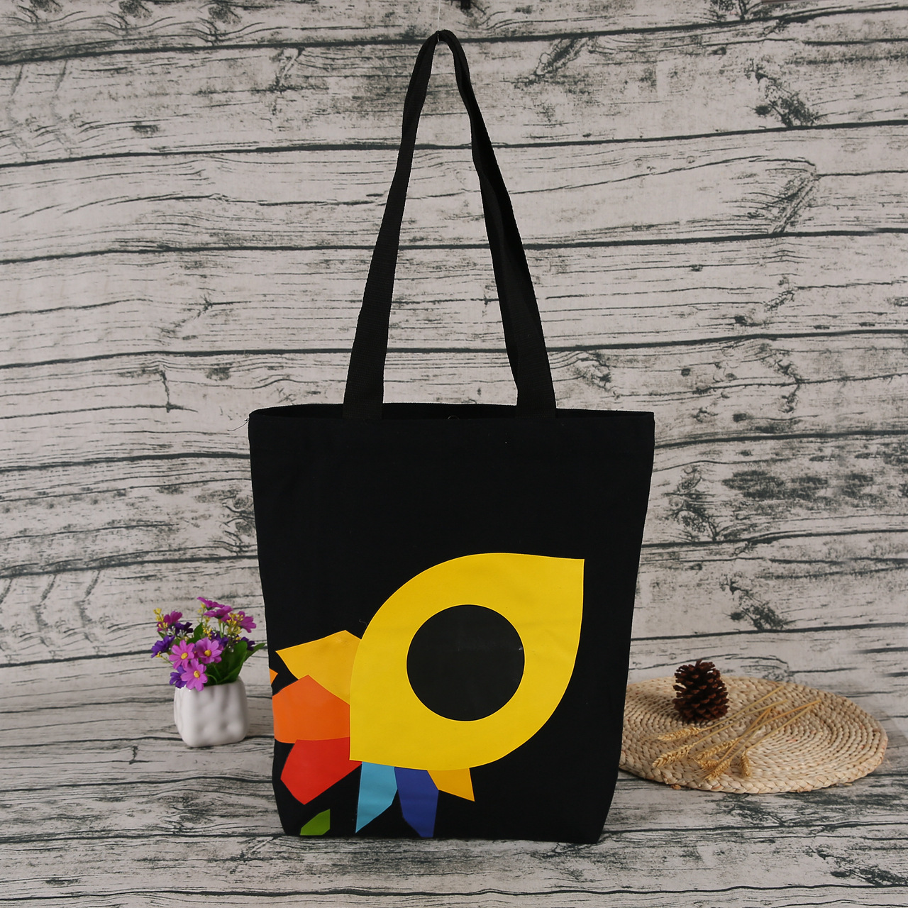 礼品购物棉布袋定做空白帆布袋子定制涤棉创意手提袋定制