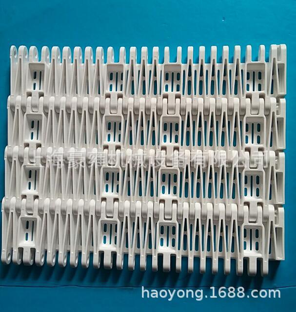 豪雍蓄电池塑料网带 模块式输送网带 PP材质 耐酸碱耐高温网带