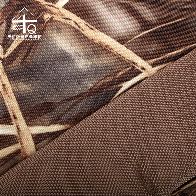 数码印花直供牛津布涤纶面料公文包手袋帐篷箱包抱枕布料面料